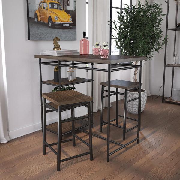 Ameriwood Home DHP Harper 3-Piece Dining Set