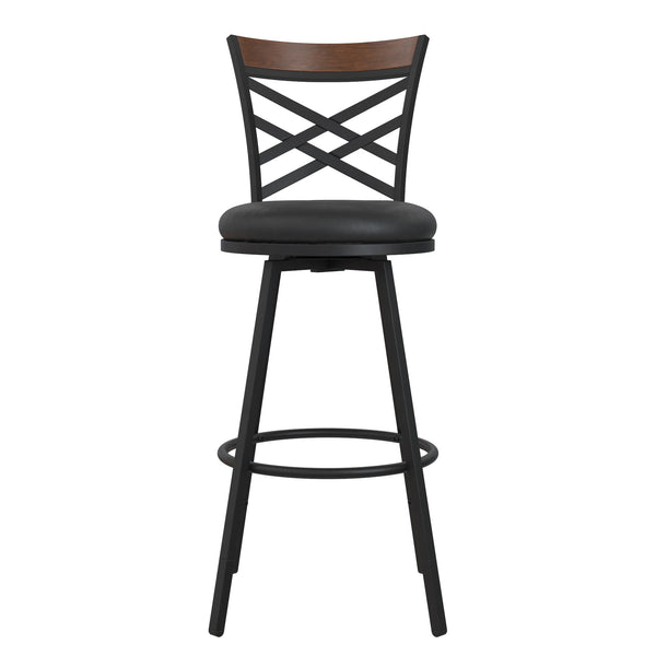 ameriwood home DHP Lesley Swivel Barstool