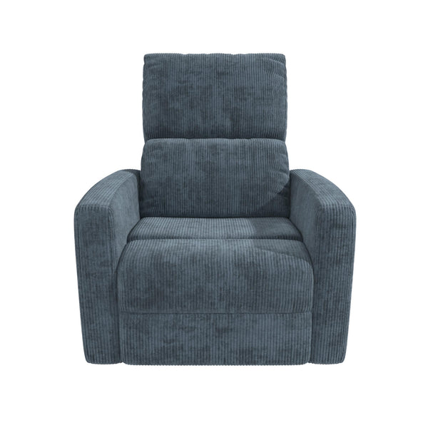 ameriwood home DHP Lukas Swivel Pushback Recliner
