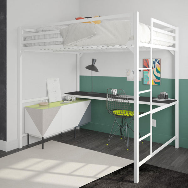 Ameriwood Home DHP Miles Kids' Loft Bed With Desk