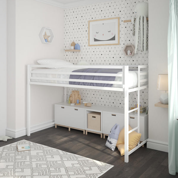 Ameriwood Home DHP Miles Kids' Low Loft Bed