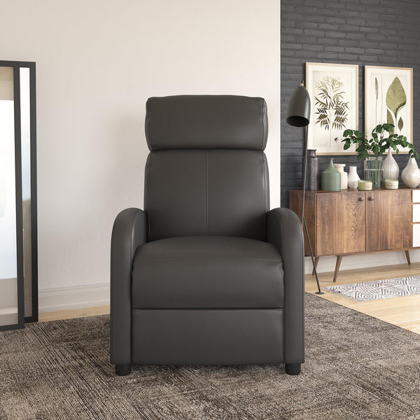 Ameriwood Home DHP Moby Pushback Recliner