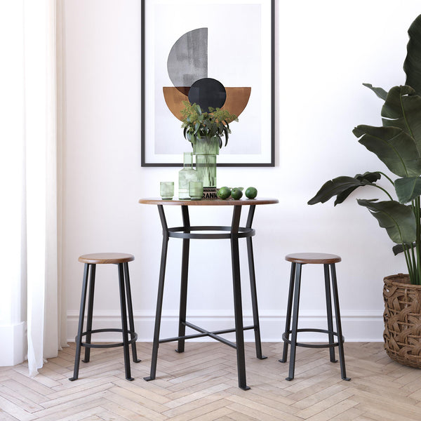 Ameriwood Home DHP Montgomery 3-Piece Dining Set