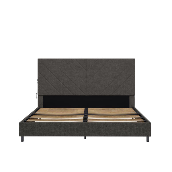 ameriwood home DHP Paxson Futon Sofa Bed with USB