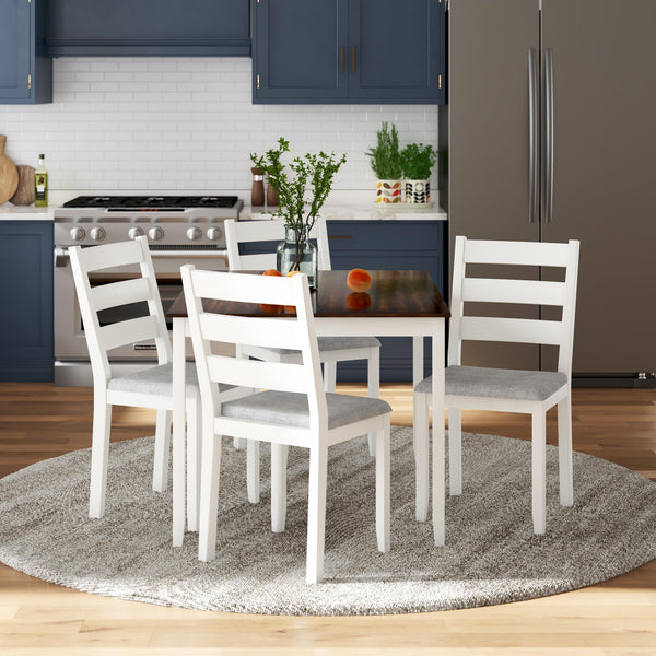 Ameriwood Home DHP Reila 5-Piece Wood Dining Set