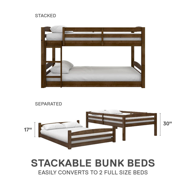 Ameriwood Home DHP Sierra Kids' Wood Bunk Bed