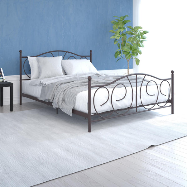 Ameriwood Home DHP Victoria Metal Bed Frame