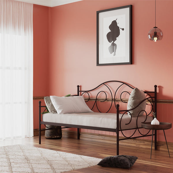 Ameriwood Home DHP Victoria Metal Daybed