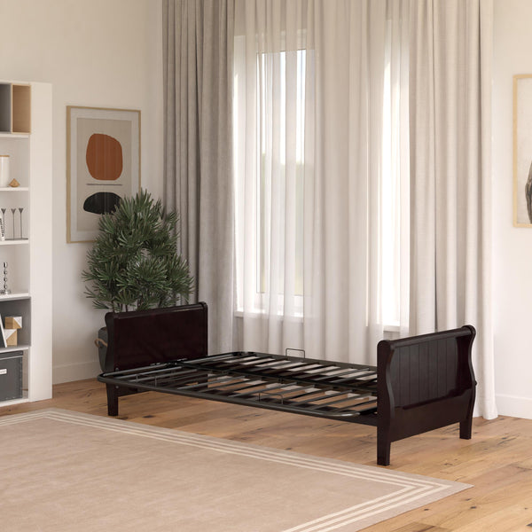 Ameriwood Home DHP Wood Arm Futon Frame