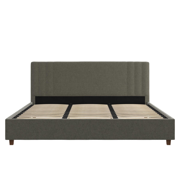 ameriwood home DHP Wynn Upholstered Bed Frame