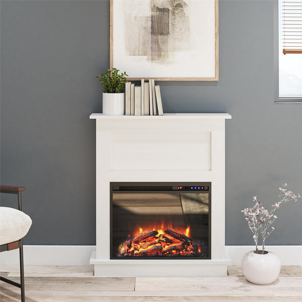 Ameriwood Home Ameriwood Home Ellsworth Electric Fireplace With Mantel