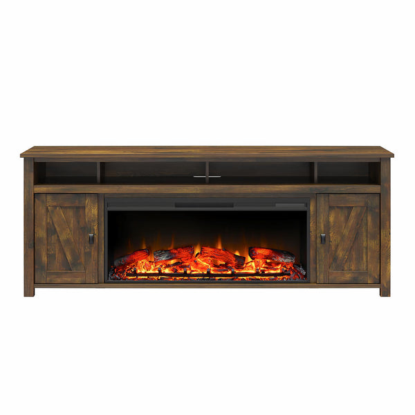 ameriwood home Ameriwood Home Farmington Electric Fireplace TV Console with Remote for TVs up to 85"