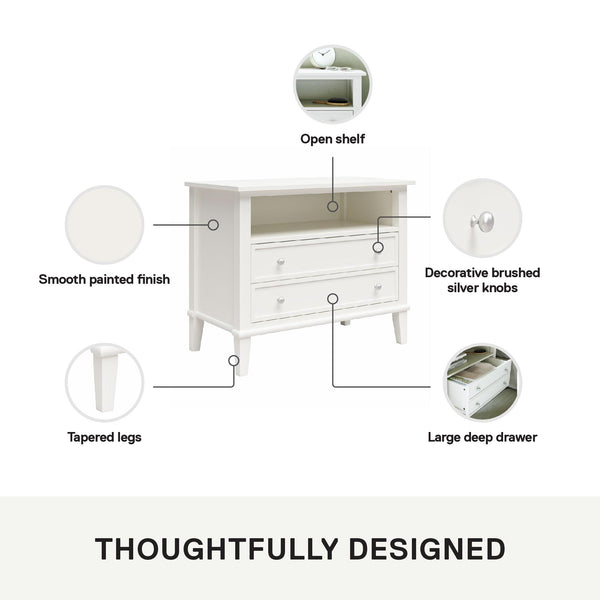 Ameriwood Home Ameriwood Home Franklin Wide Nightstand With Drawer