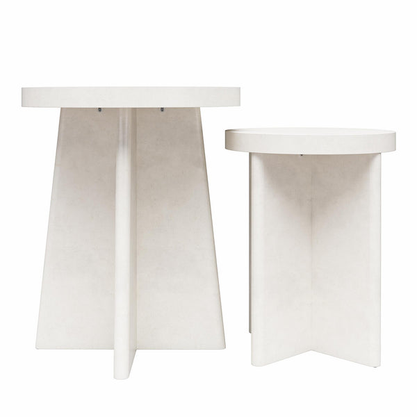 Ameriwood Home Ameriwood Home Liam Round End Tables Set Of 2