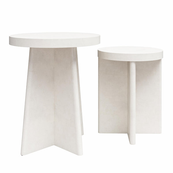 ameriwood home Ameriwood Home Liam Round End Tables Set of 2