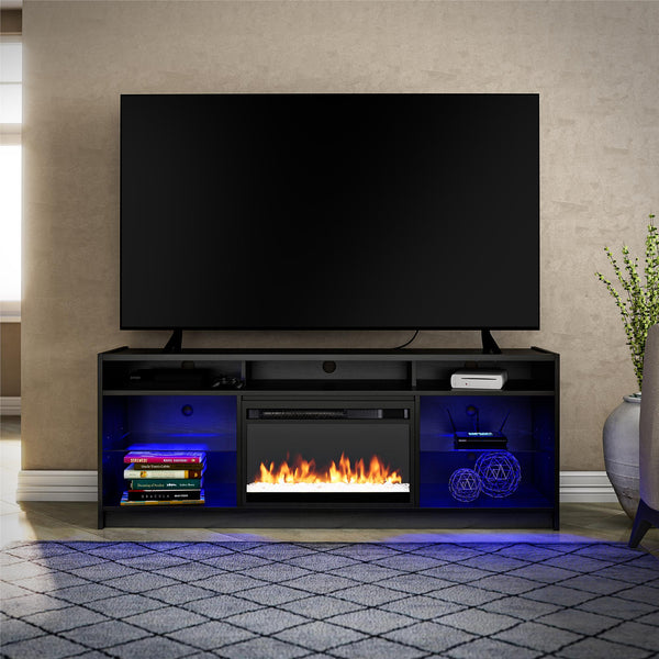 Ameriwood Home Ameriwood Home Luna Electric Fireplace TV Stand For TVs Up To 65"