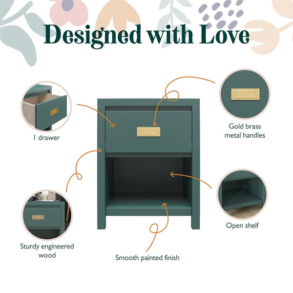 Ameriwood Home Max & Finn Haven Nightstand