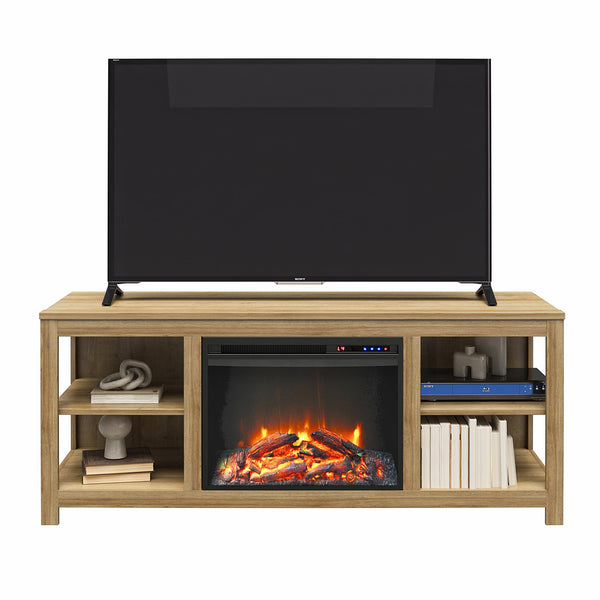 Ameriwood Home Ameriwood Home Melville Electric Fireplace Console TV Stand For TVs Up To 65"