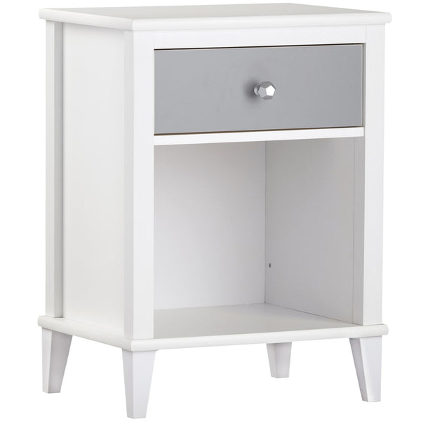 Ameriwood Home Monarch Hill Poppy Nightstand Gray