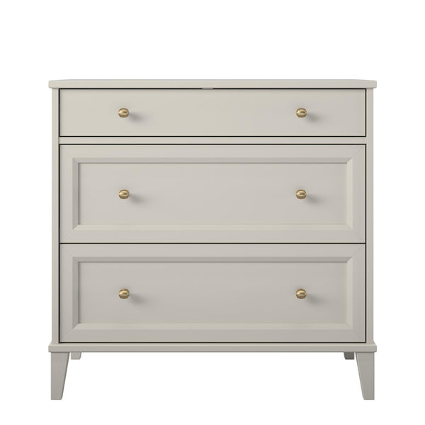ameriwood home Ameriwood Home Monticello 2 Drawer Dresser w/ Pull-out Desk ameriwood home Ameriwood Home Monticello 2 Drawer Dresser w/ Pull-out Desk