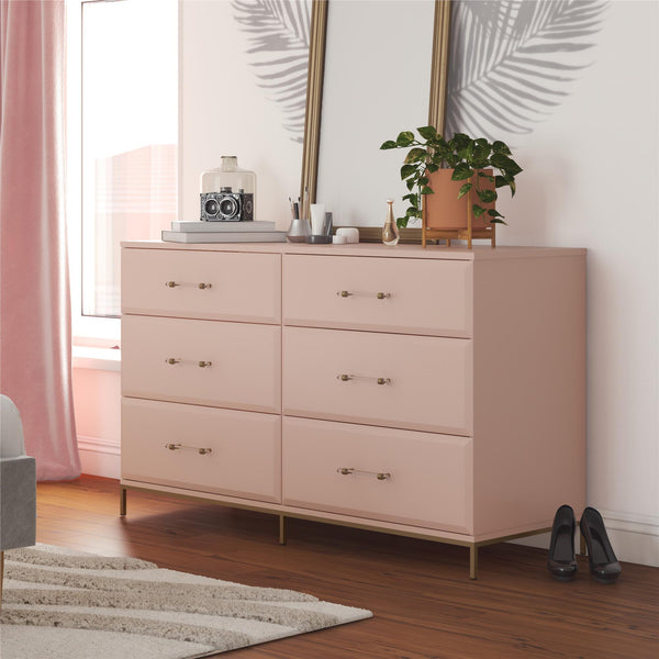 Ameriwood Home Mr. Kate Effie 6-Drawer Dresser