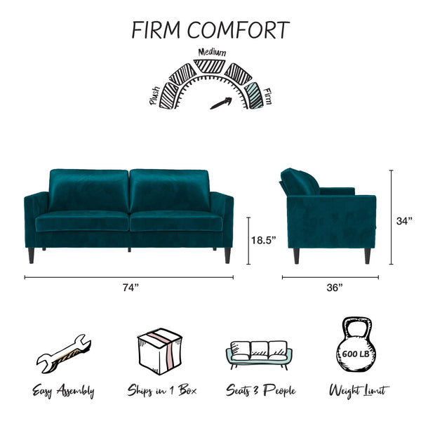 ameriwood home Mr. Kate Winston Sofa