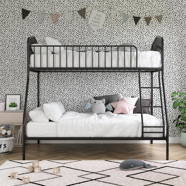 Ameriwood Home Novogratz Bushwick Metal Bunk Bed