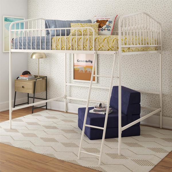 Ameriwood Home Novogratz Bushwick Metal Loft Bed