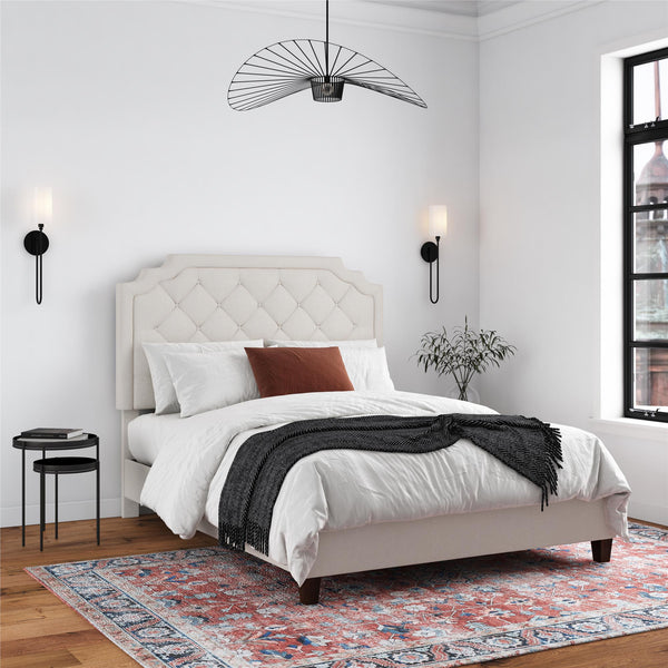 Ameriwood Home Novogratz Eloise Upholstered Bed