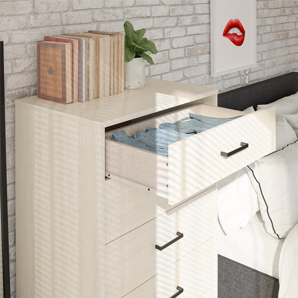 Ameriwood Home Novogratz Kelly 5 Drawer Dresser