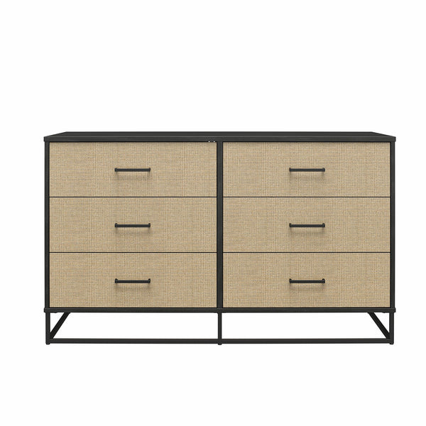 ameriwood home Novogratz Kelly 6 Drawer Dresser