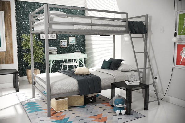 Ameriwood Home Novogratz Maxwell Metal Bunk Bed