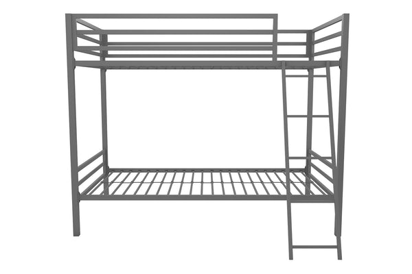 ameriwood home Novogratz Maxwell Metal Bunk Bed