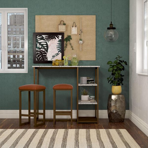 Ameriwood Home Novogratz Nora 3-Piece Dining Set