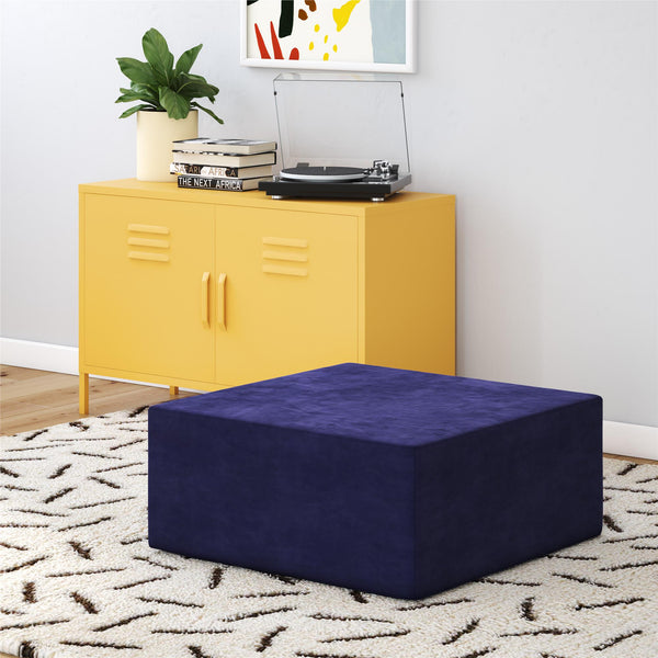 Ameriwood Home Novogratz The Flower Ottoman Pouf