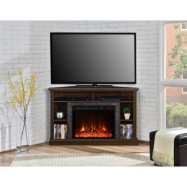 Ameriwood Home Ameriwood Home Overland Electric Corner Fireplace For TVs Up To 50"