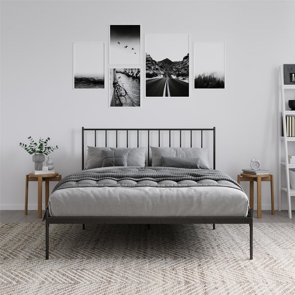 Ameriwood Home RealRooms Ares Metal Bed