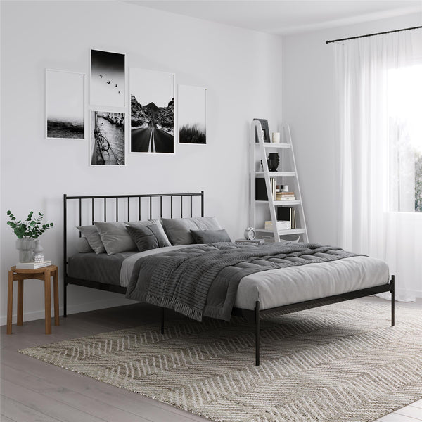 Ameriwood Home RealRooms Ares Metal Bed