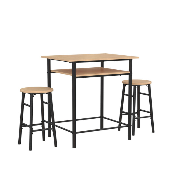 ameriwood home RealRooms Jace Kitchen Pub Set