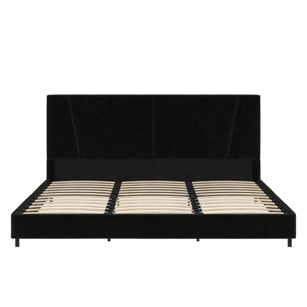 Ameriwood Home RealRooms Maverick Upholstered Bed