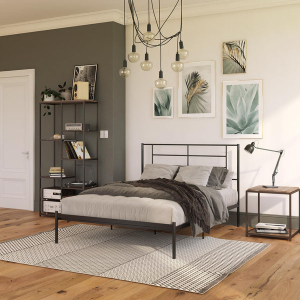Ameriwood Home RealRooms Praxis Metal Bed