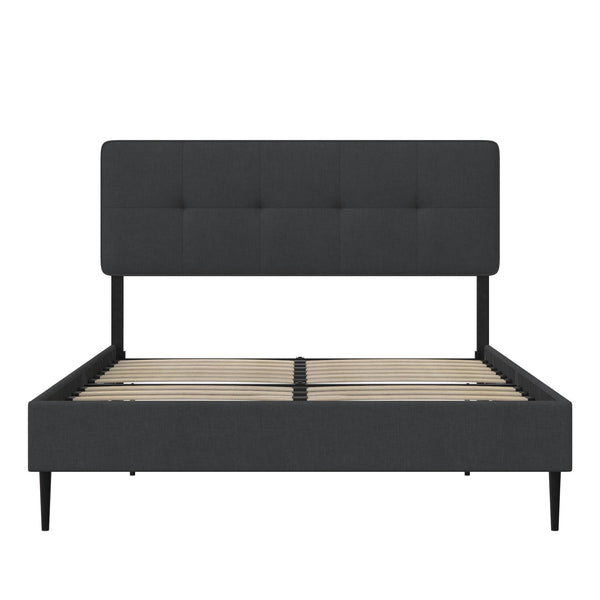 Ameriwood Home RealRooms Tyler Upholstered Bed