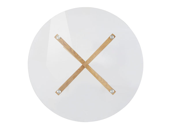 Ameriwood Home Ren Home Jumi Glass Dining Table