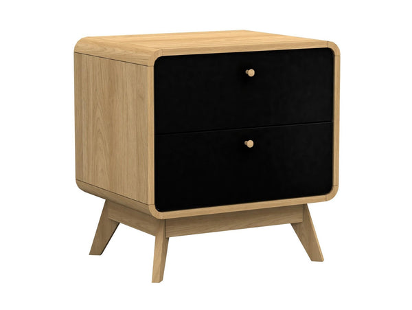 ameriwood home Ren Home Leva 2 Drawer Nightstand
