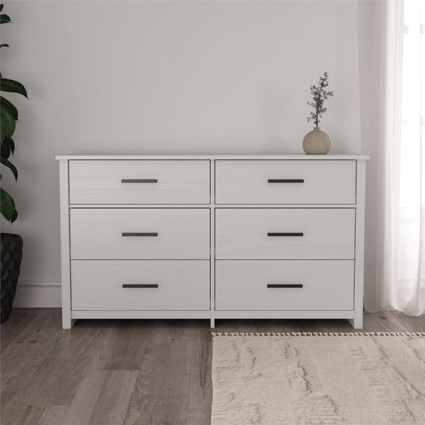 Ameriwood Home Ameriwood Home Riverside Wide 6-Drawer Dresser