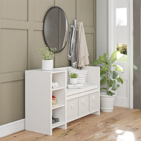 Ameriwood Home Ameriwood Home Tyler Storage Bench And Coat Rack