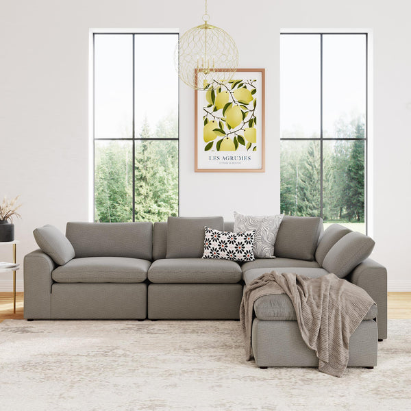 Ameriwood Home Cortney's Collection York Modular Ottoman