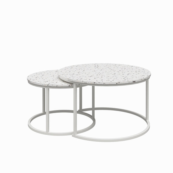 Ameriwood Home CosmoLiving Amelia Nesting Coffee Tables