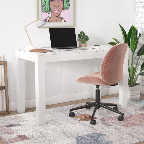 Ameriwood Home CosmoLiving Astor Desk W/ Wireless Charger