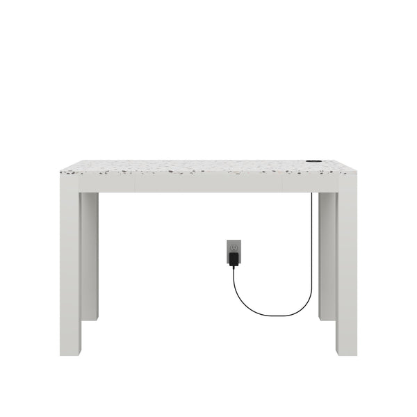 ameriwood home CosmoLiving Astor Desk w/ Wireless Charger